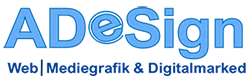 ADESIGN WEB, GRAFISK & DIGITALMARKED logo